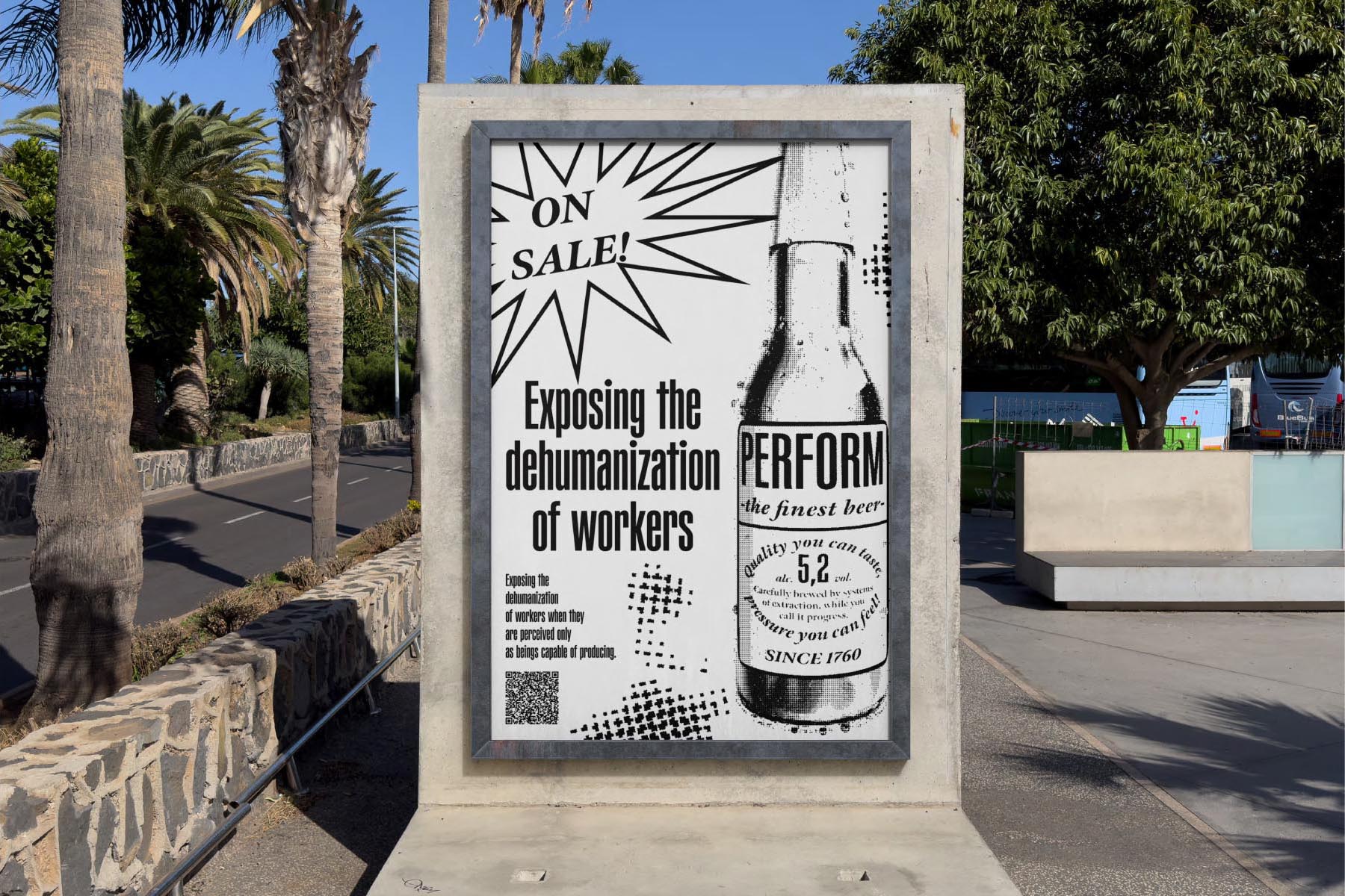 Perform Poster Mockup