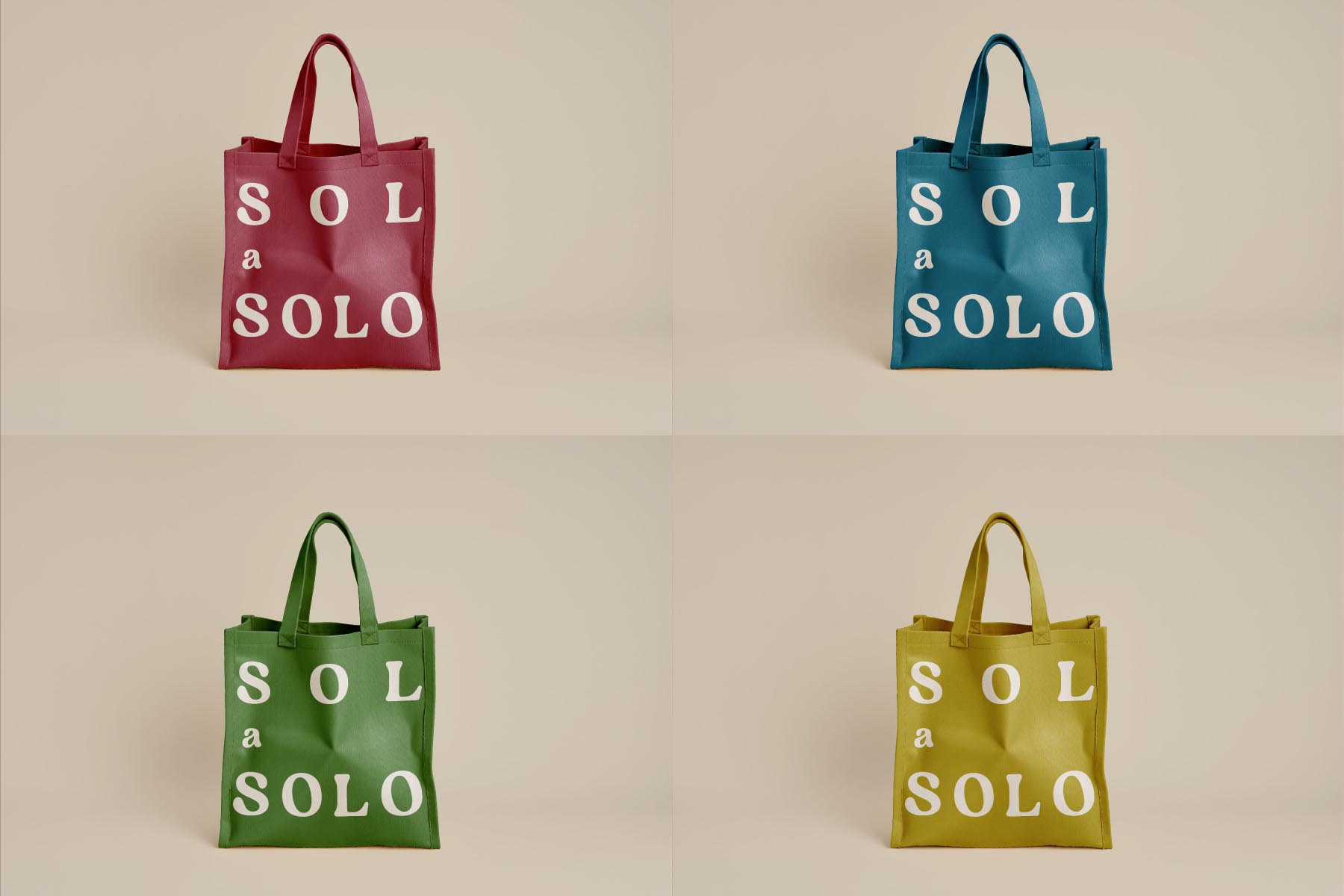 Sol a Solo Tote Bags
